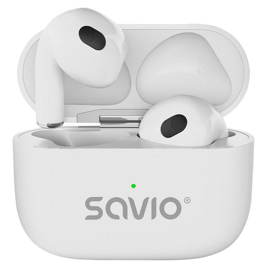 Wireless Headphones Savio TWS-01PRO White