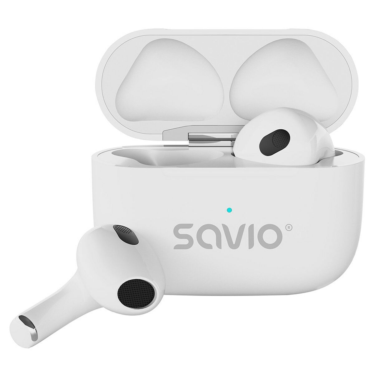 Wireless Headphones Savio TWS-01PRO White