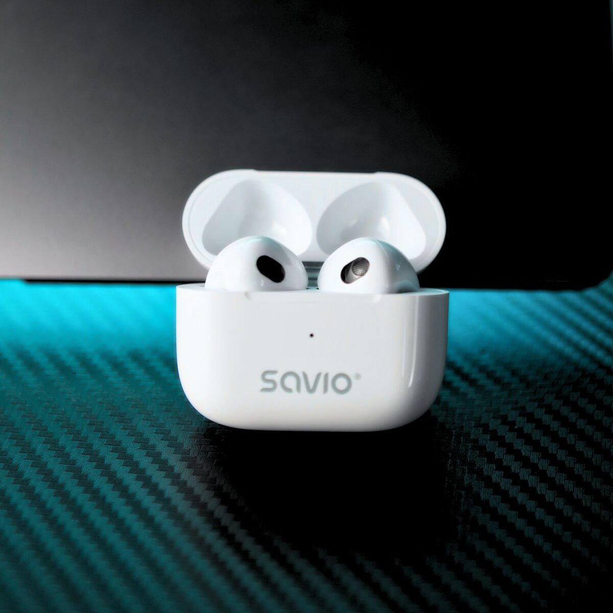 Wireless Headphones Savio TWS-01PRO White