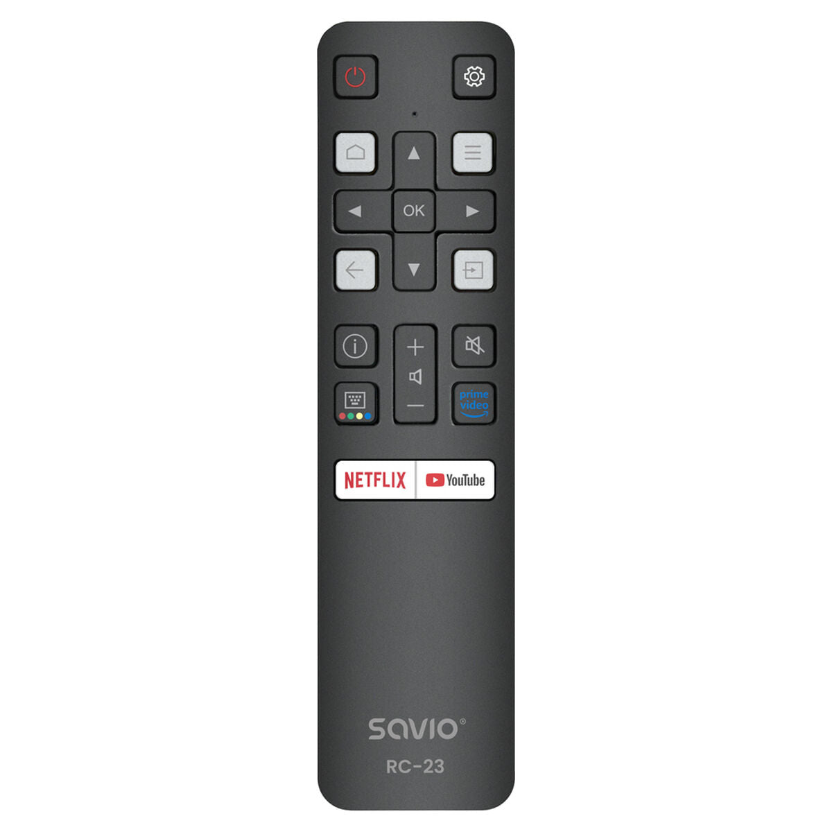 Universal Remote Control Savio RC-23 Black