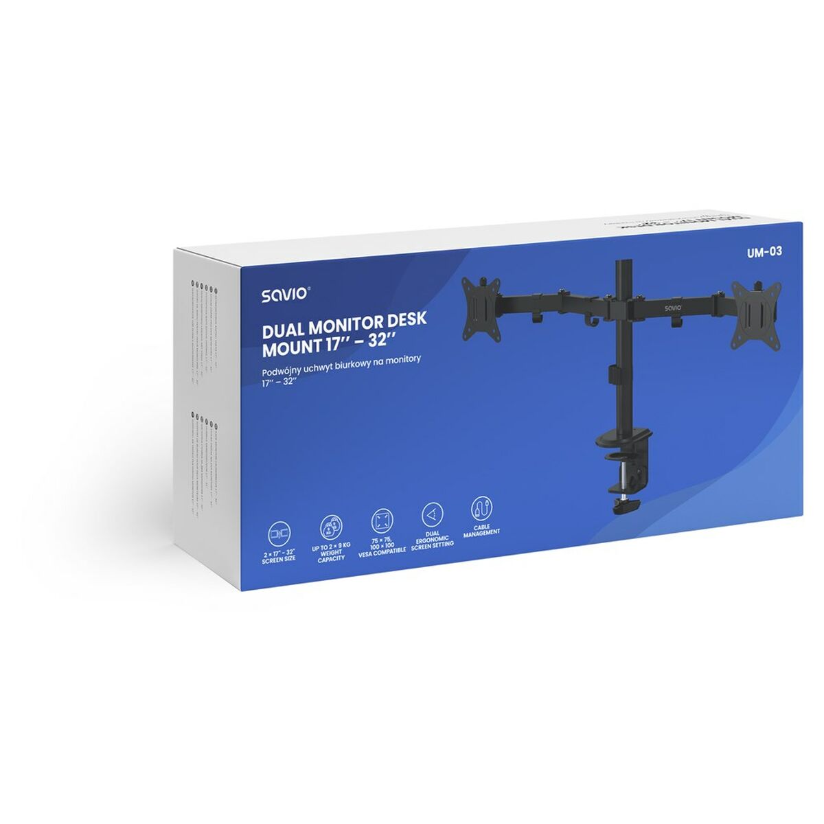 Screen Table Support Savio UM-03 32" 17"