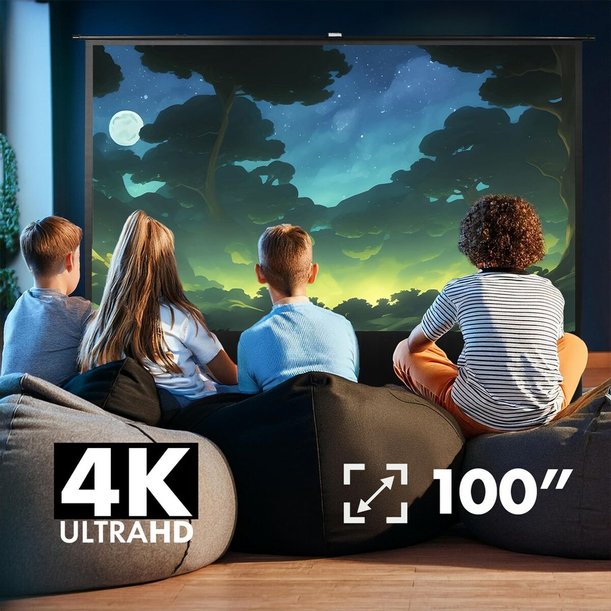 Projection Screen MacLean MC-211 100"