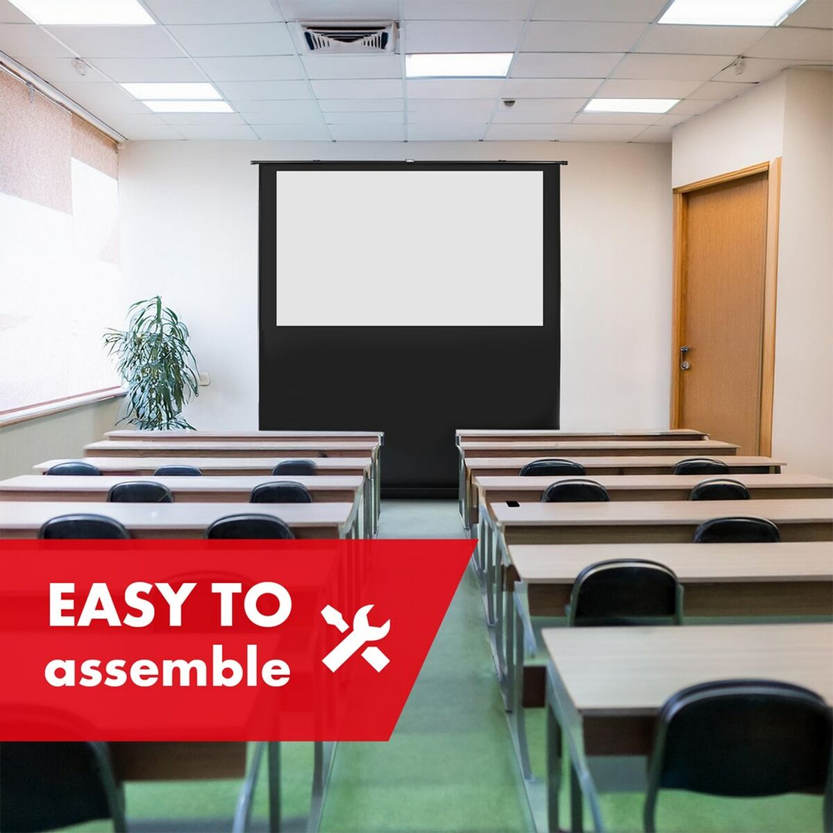 Projection Screen MacLean MC-212 80"