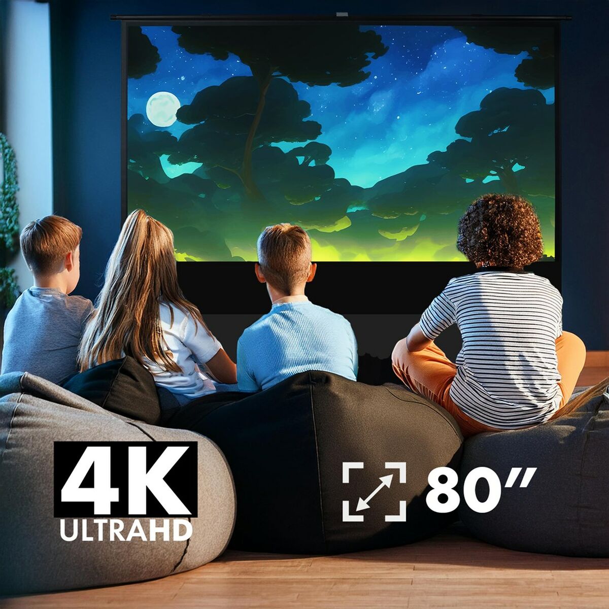 Projection Screen MacLean MC-212 80"