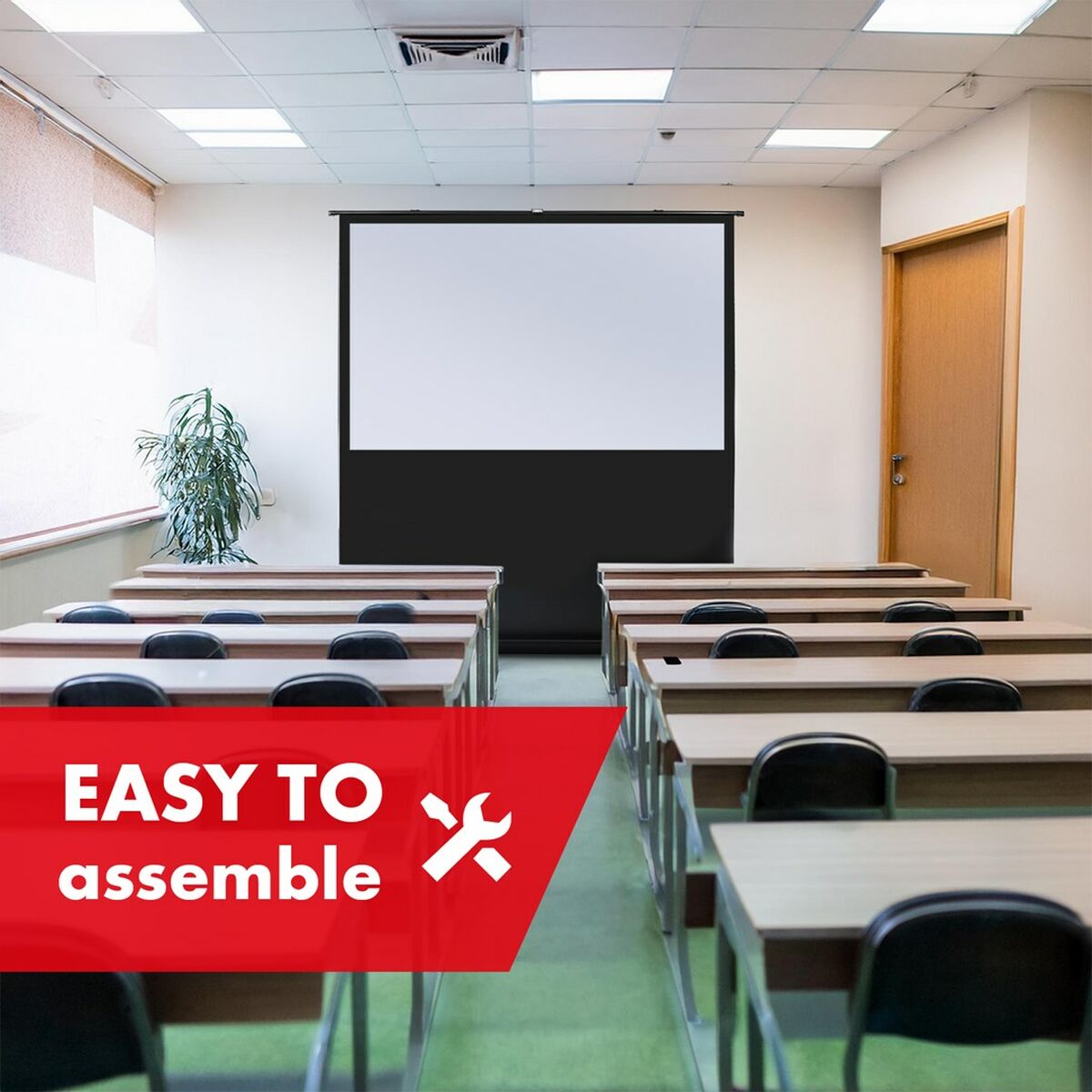 Projection Screen MacLean MC-213 100"