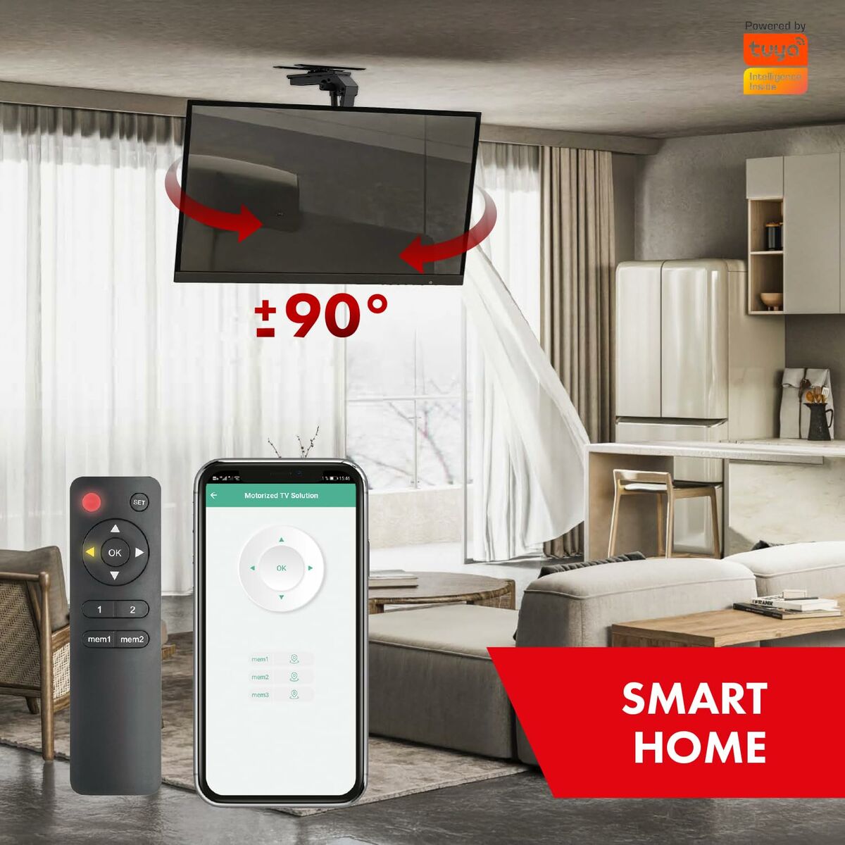 Screen Table Support MacLean MC-109 T 86" 43"