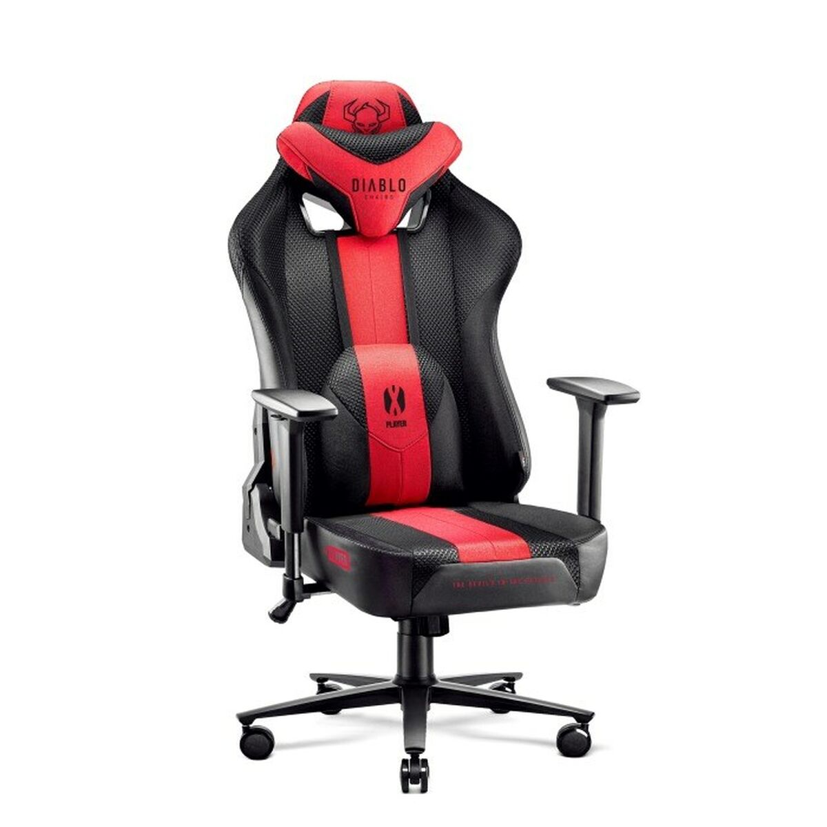 Gaming Chair Diablo Chairs Diablo X-PLAYER 2.0 Black Red