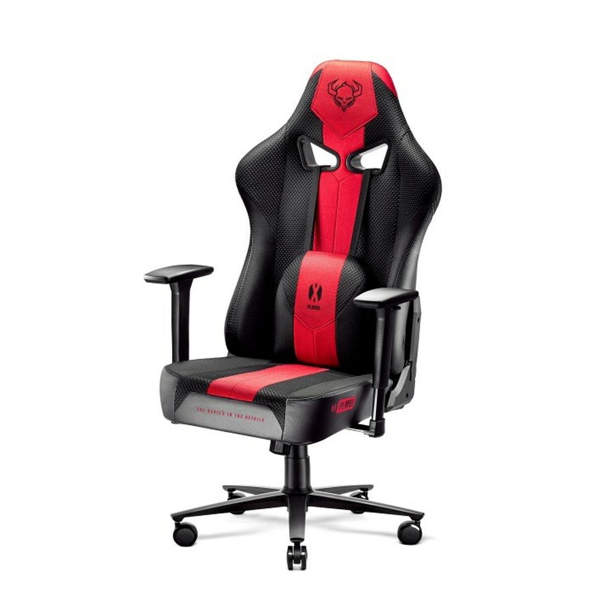 Gaming Chair Diablo Chairs Diablo X-PLAYER 2.0 Black Red