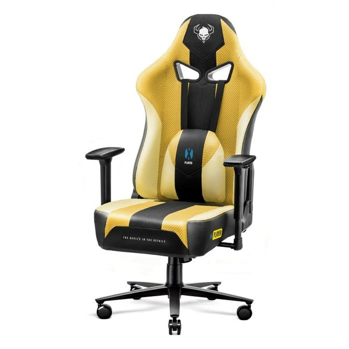 Gaming Chair Diablo Chairs Diablo X-PLAYER 2.0. KING Yellow Black
