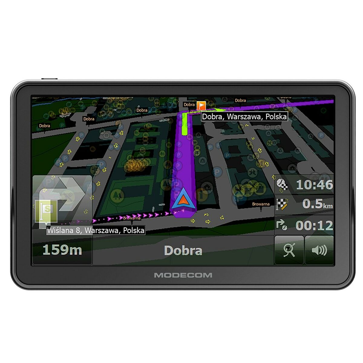 GPS navigator Modecom NAV-FREEWAYCX73-MF-EU 7"