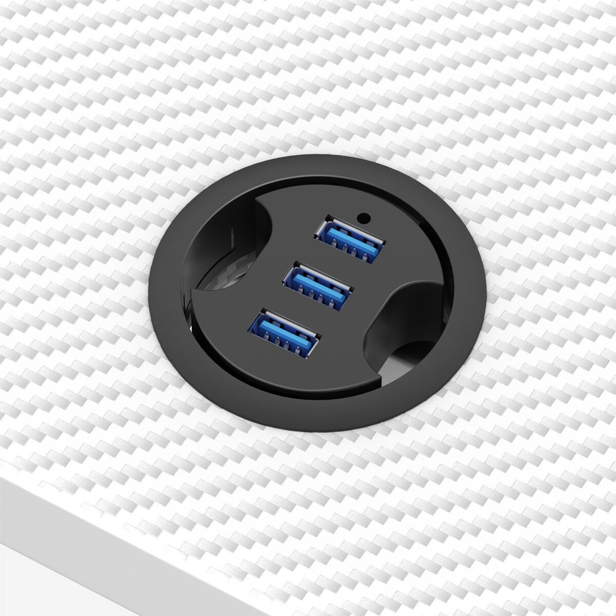 Desk Gaming Huzaro HZ-Hero 2.5 White RGB White 120 x 75 x 60 cm