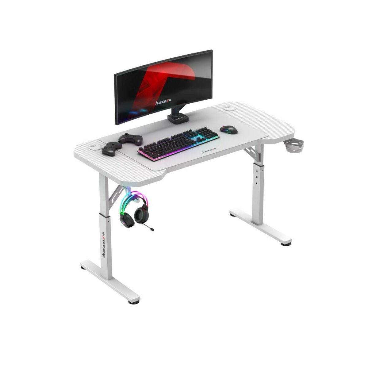 Desk Gaming Huzaro HZ-Hero 2.6 White White