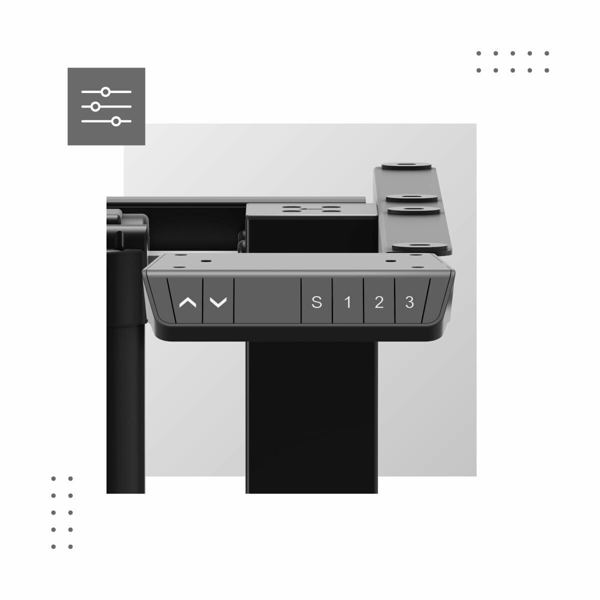 Adjustable support Mark Adler MA-XENO 7.6 Black