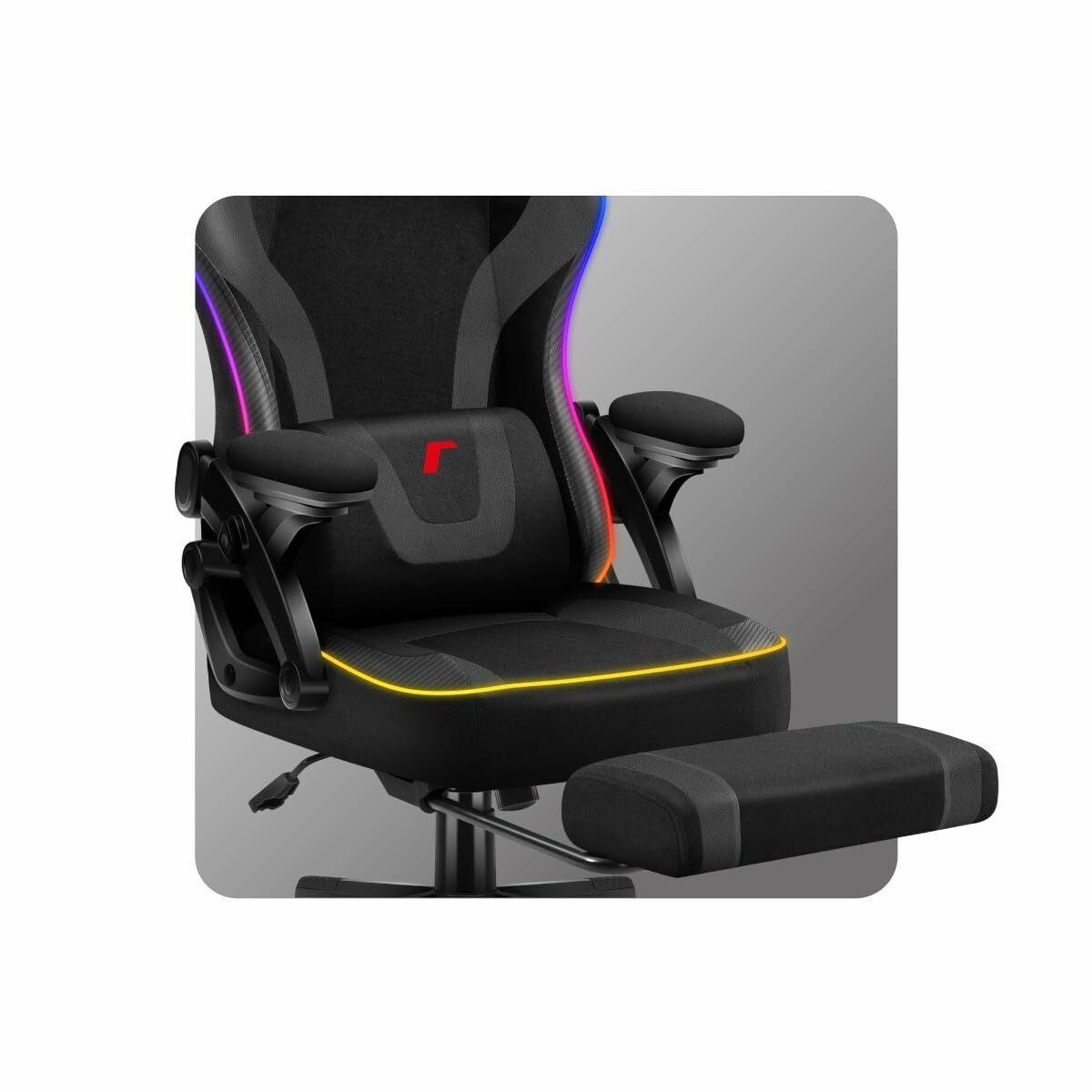 Gaming Chair Huzaro HZ-FORCE 4.6 RGB BLACK MESH