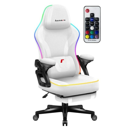 Gaming Chair Huzaro HZ-FORCE 4.6 RGB WHITE MESH