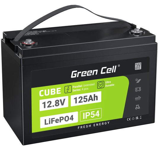 Battery for Uninterruptible Power Supply System UPS Green Cell LFPGC12V125AH 1600 wh 125 ah