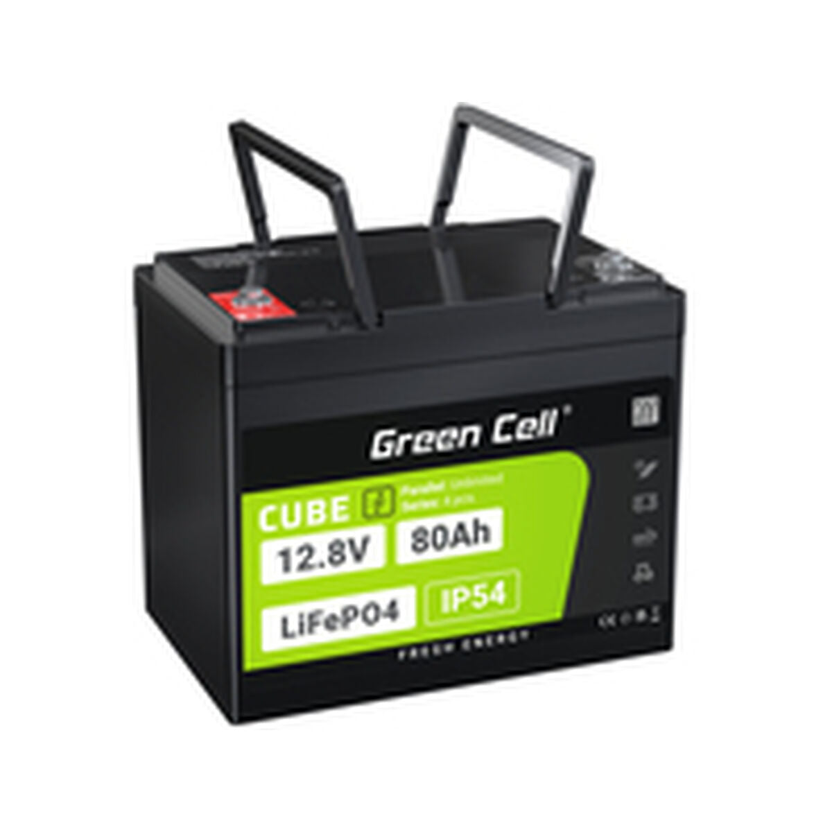 Battery for Uninterruptible Power Supply System UPS Green Cell LFPGC12V80AH