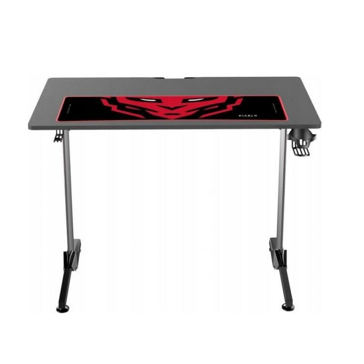 Desk Gaming Diablo Chairs 1469 White Black Red 100 x 75 x 60 cm