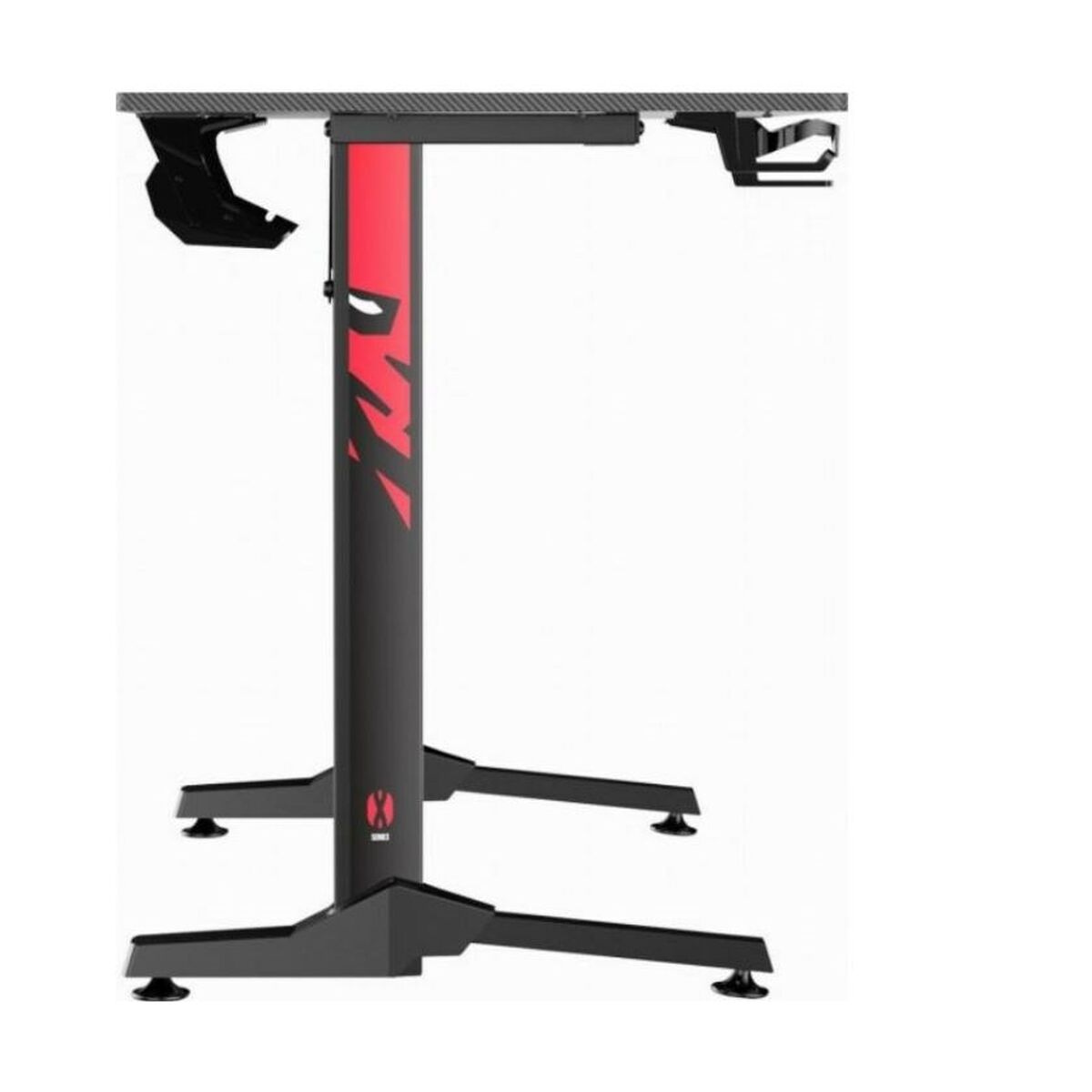 Desk Gaming Diablo Chairs 1469 White Black Red 100 x 75 x 60 cm