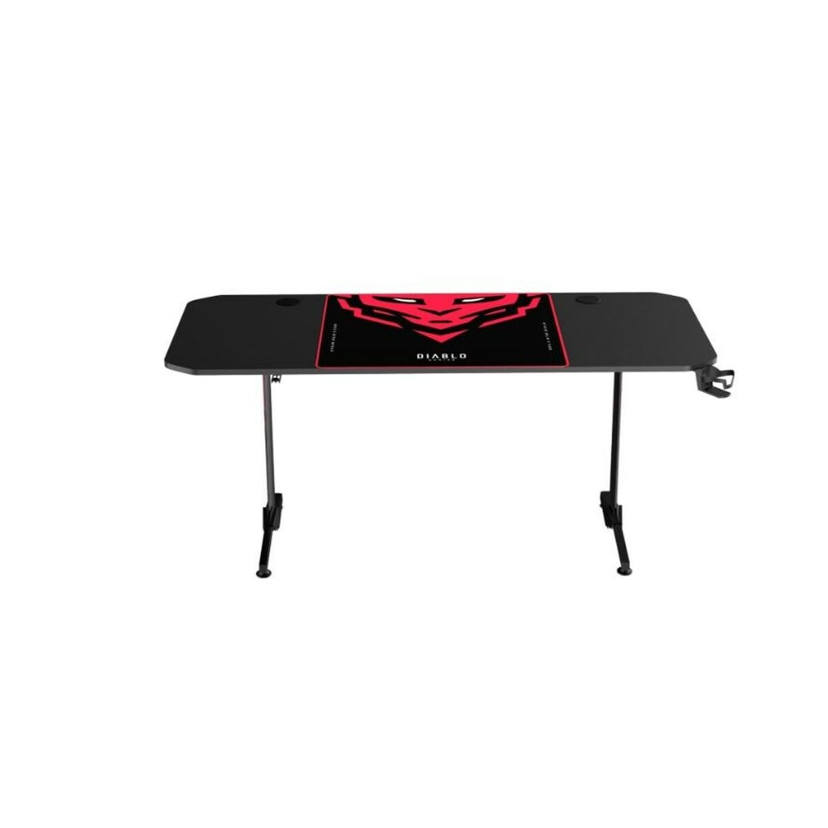 Desk Gaming Diablo Chairs 1470 Black Red