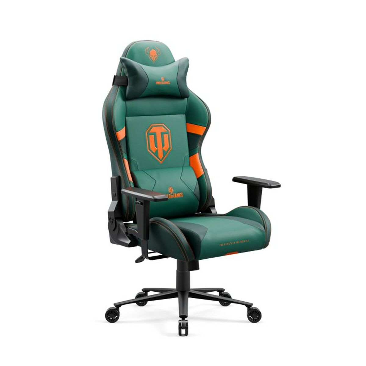 Gaming Chair Diablo Chairs Diablo X-One 2.0 World of Tanks Blue Green