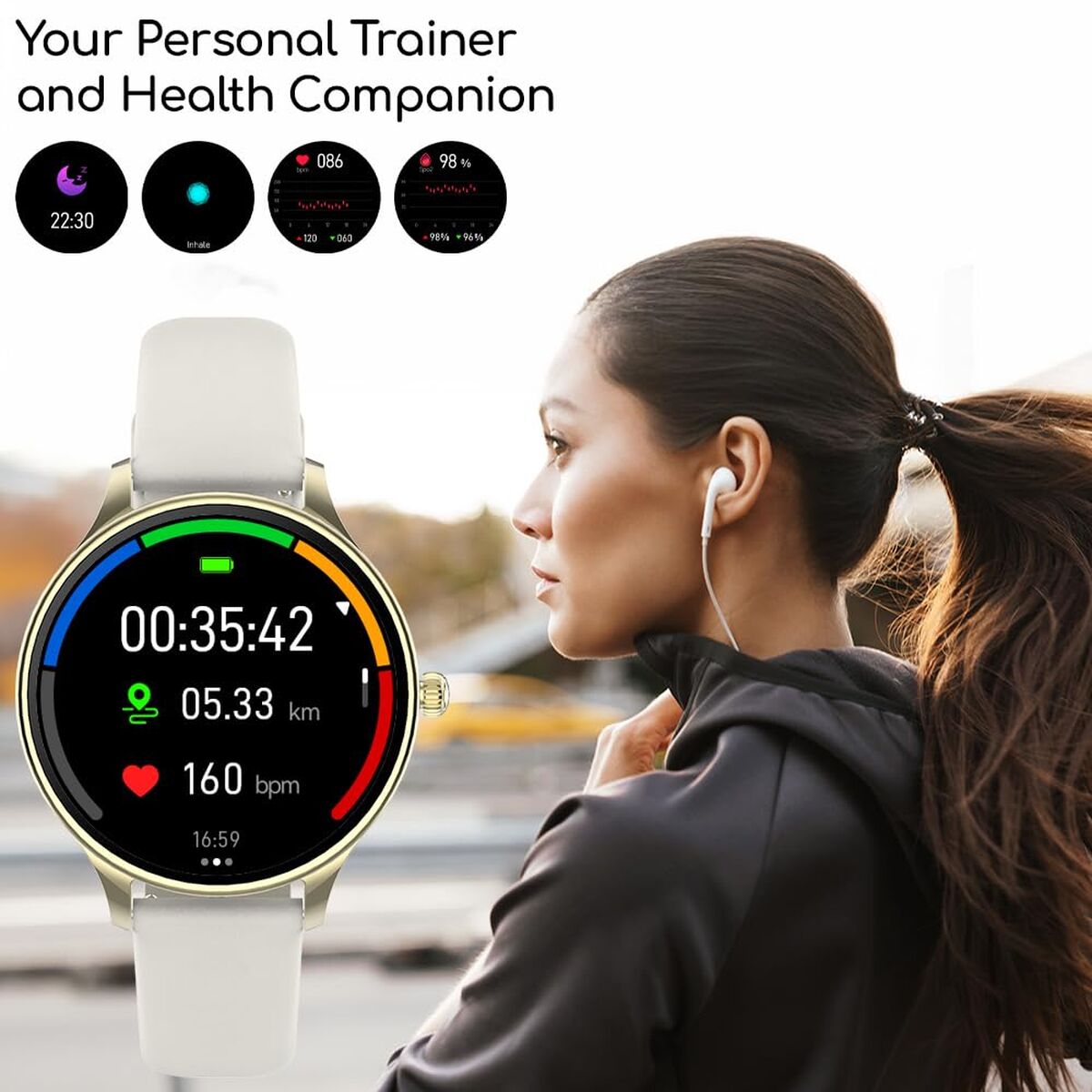 Smartwatch Forever GSM180306 Golden