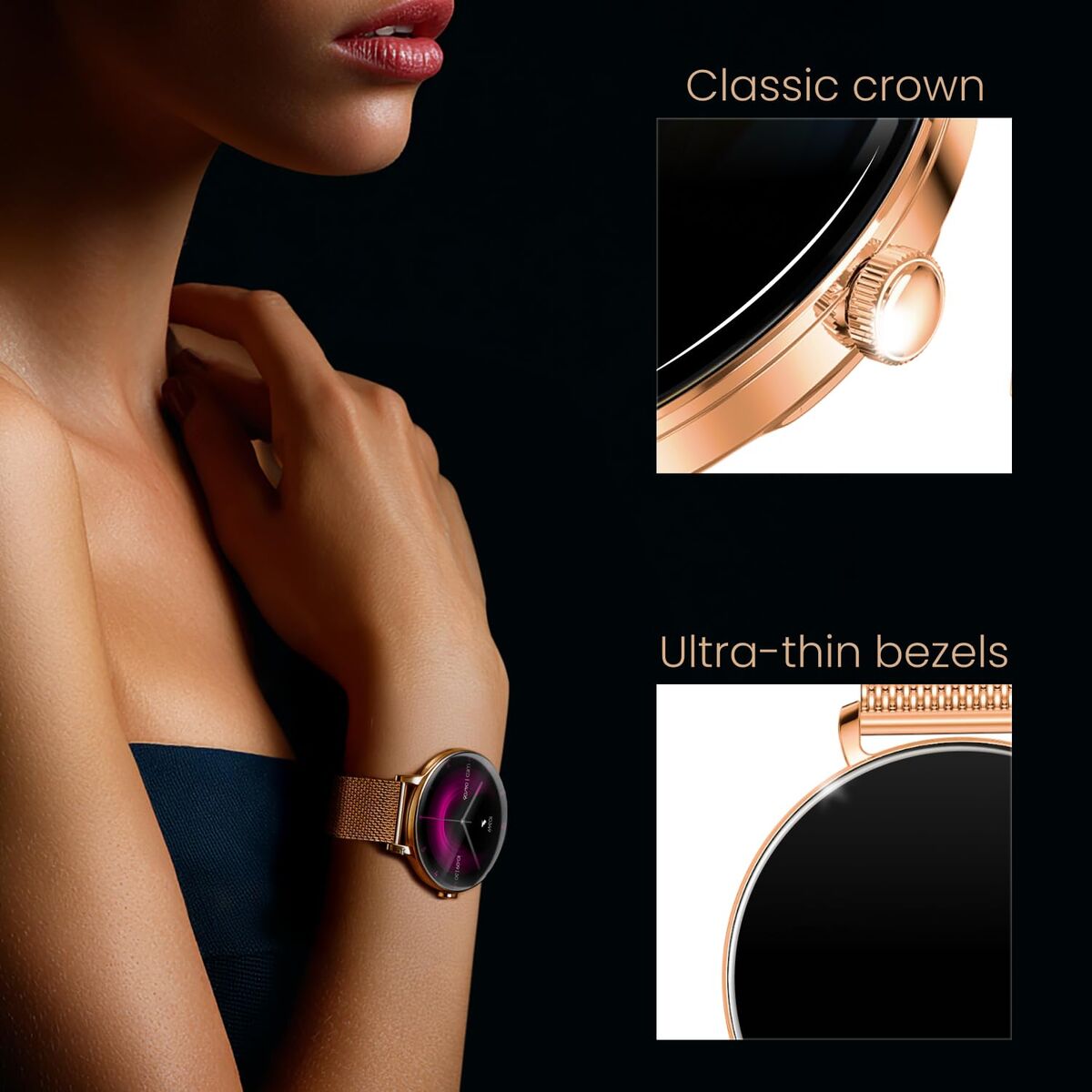 Smartwatch Forever GSM193533 Pink 1,43"