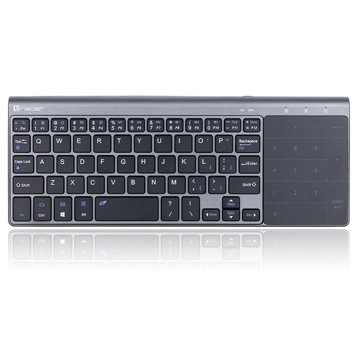 Keyboard Tracer TRAKLA46934 Silver Black/Grey