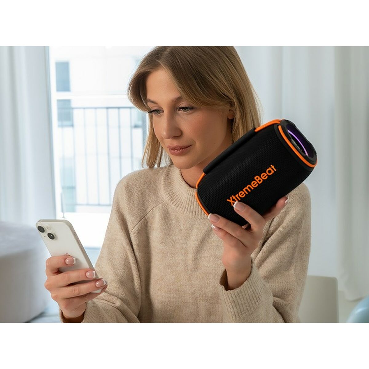 Portable Bluetooth Speakers Tracer XtremeBeat TWS Black 15 W