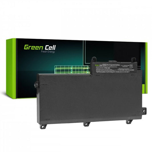 Laptop Battery Green Cell HP184 Black 3400 mAh