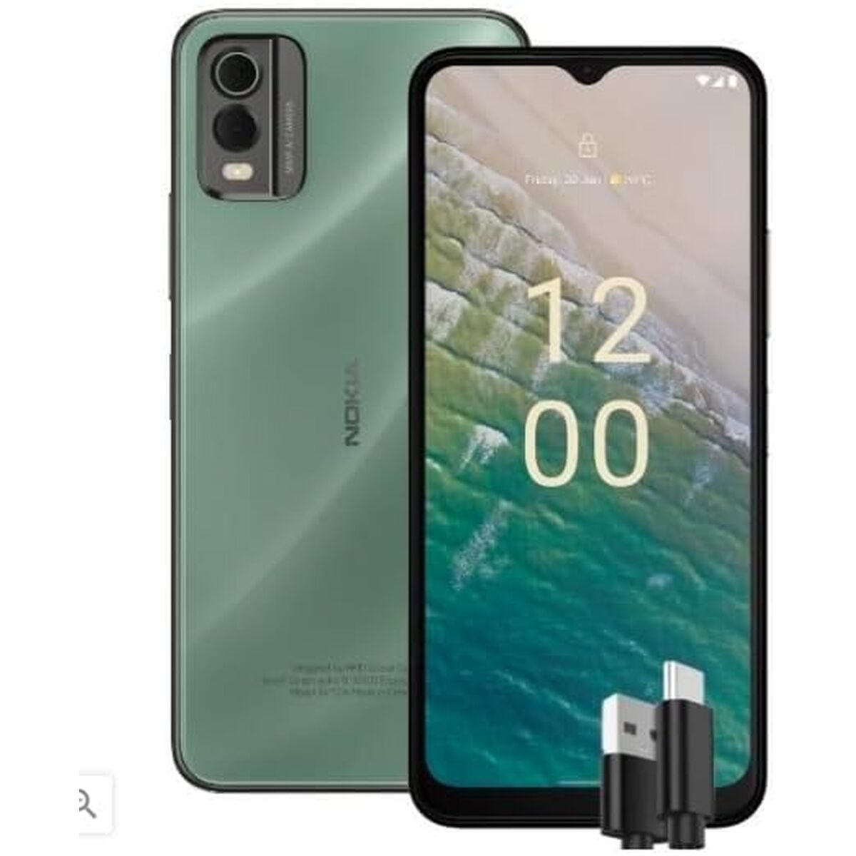 Smartphone Nokia C32 6,5" Octa Core 4 GB RAM 64 GB Green