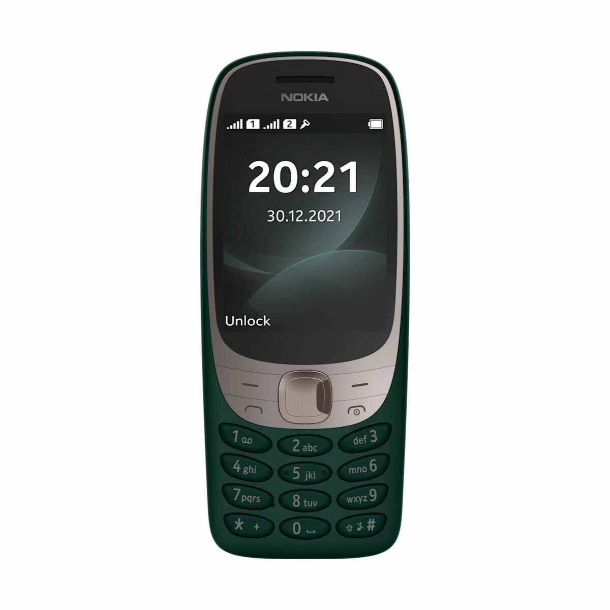 Mobile phone HMD 6310 2G 2,8" Single Core Green