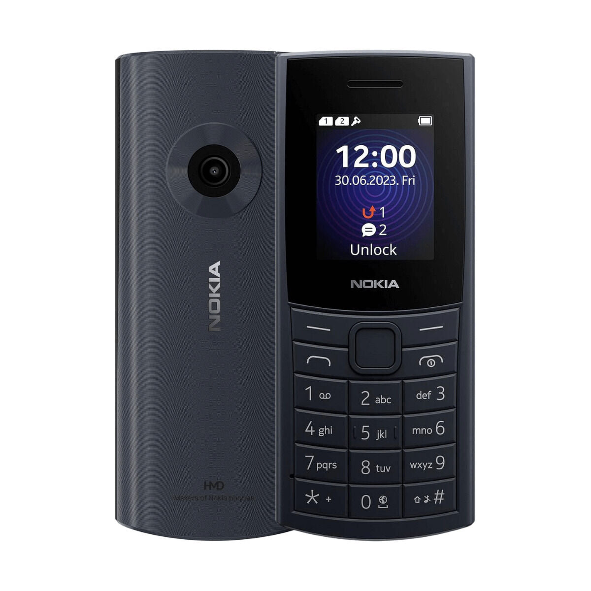 Mobile telephone for older adults Nokia TA-1661 Blue 128 MB
