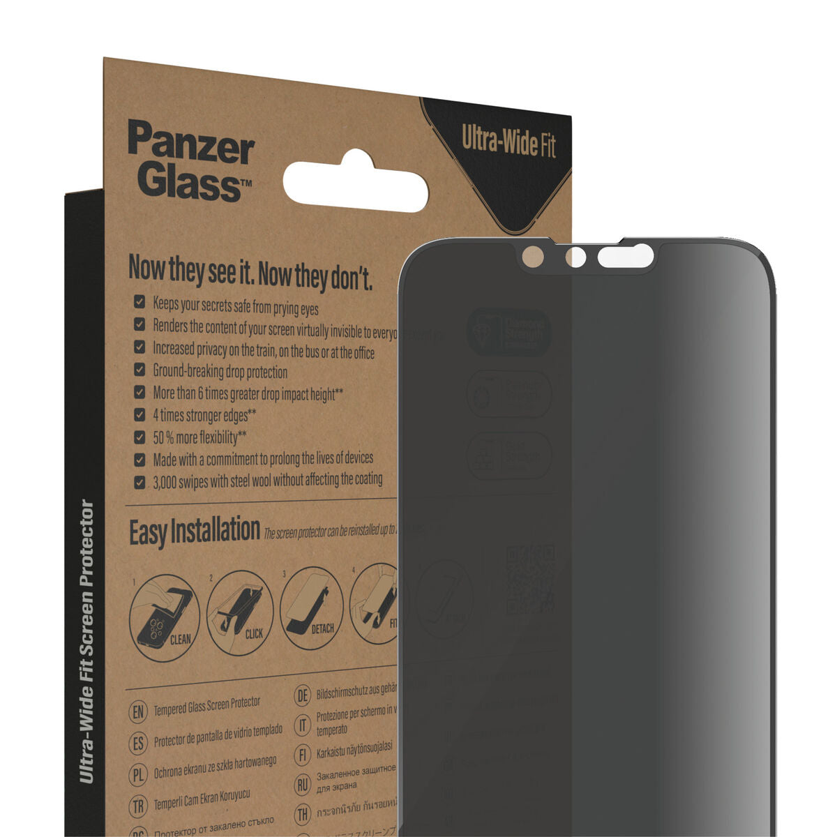 Mobile Screen Protector Panzer Glass P2783 Apple iPhone 13 Pro iPhone 13 iPhone 14