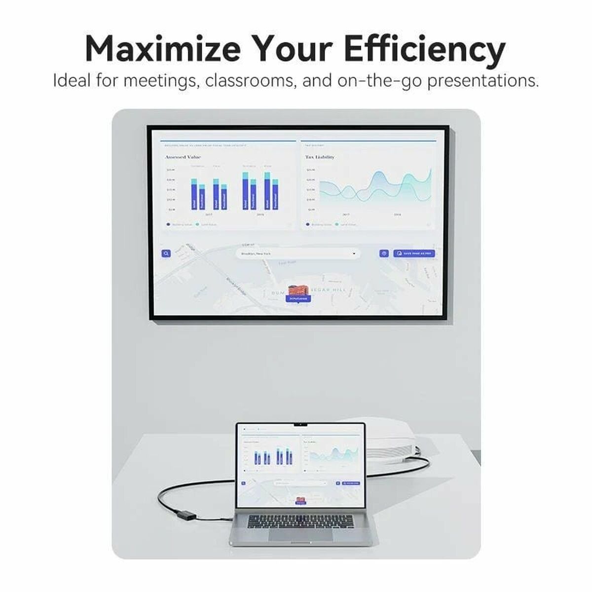 USB-C to HDMI Adapter Vention ACYHB