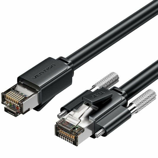 CAT 6 FTP Cable Vention IBUBF Black 1 m