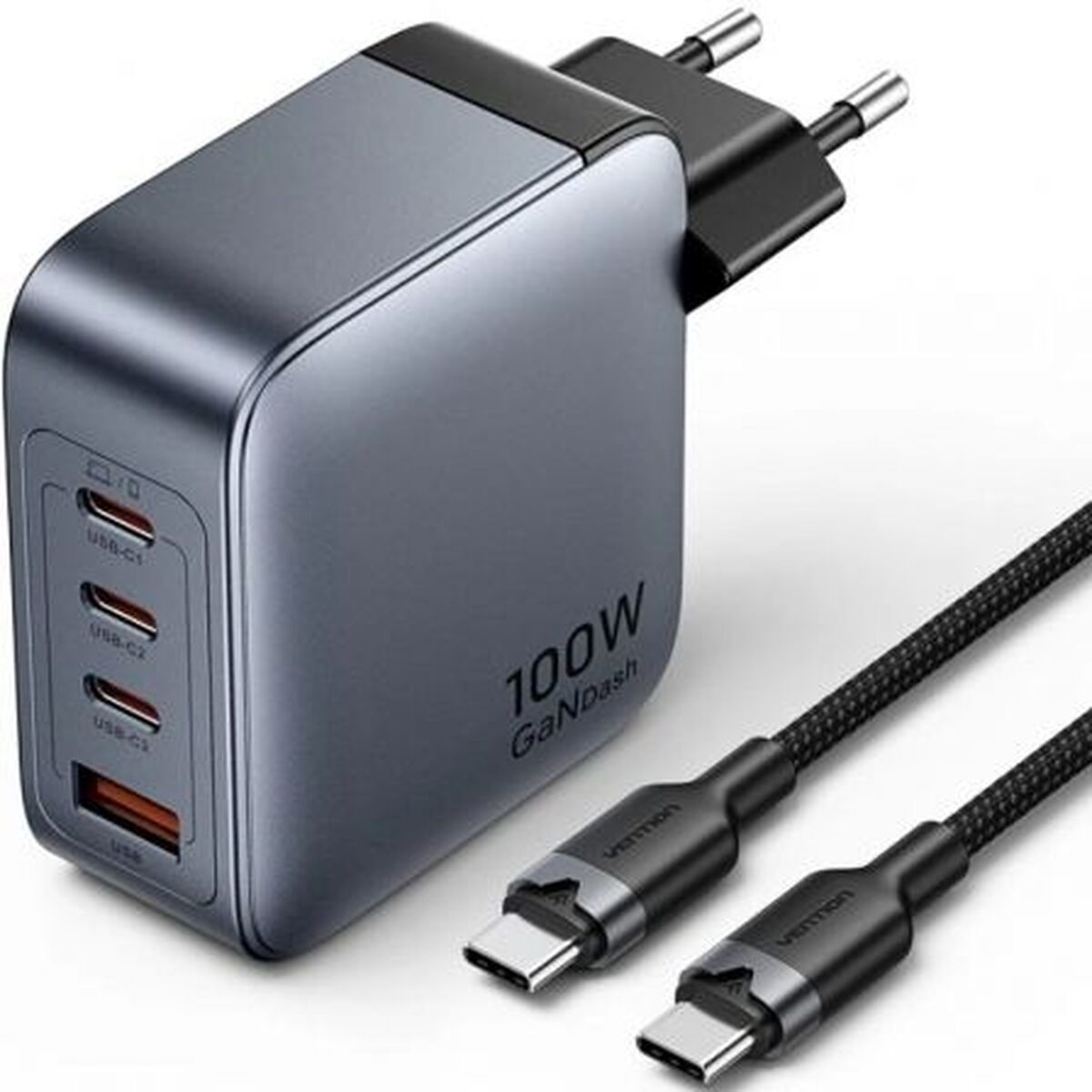 Wall Charger Vention TZ-FETH0-EU 100 W