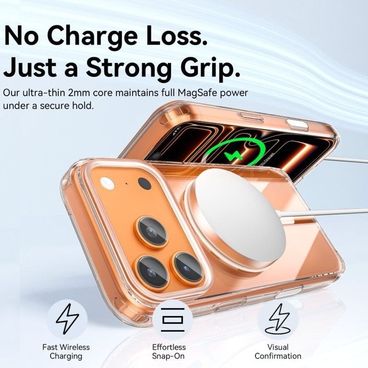 Mobile cover Vention KVBTCD-40 Transparent