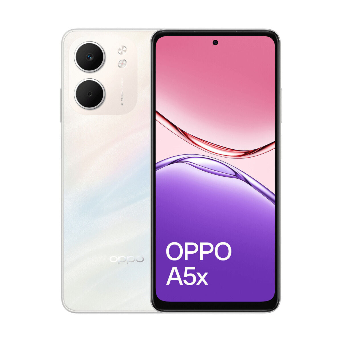Smartphone Oppo A5X WHITE Octa Core 4 GB RAM 128 GB White 6,67"