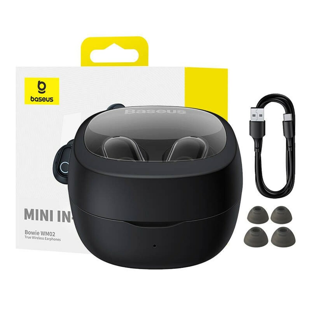 Headphones Baseus WM02black