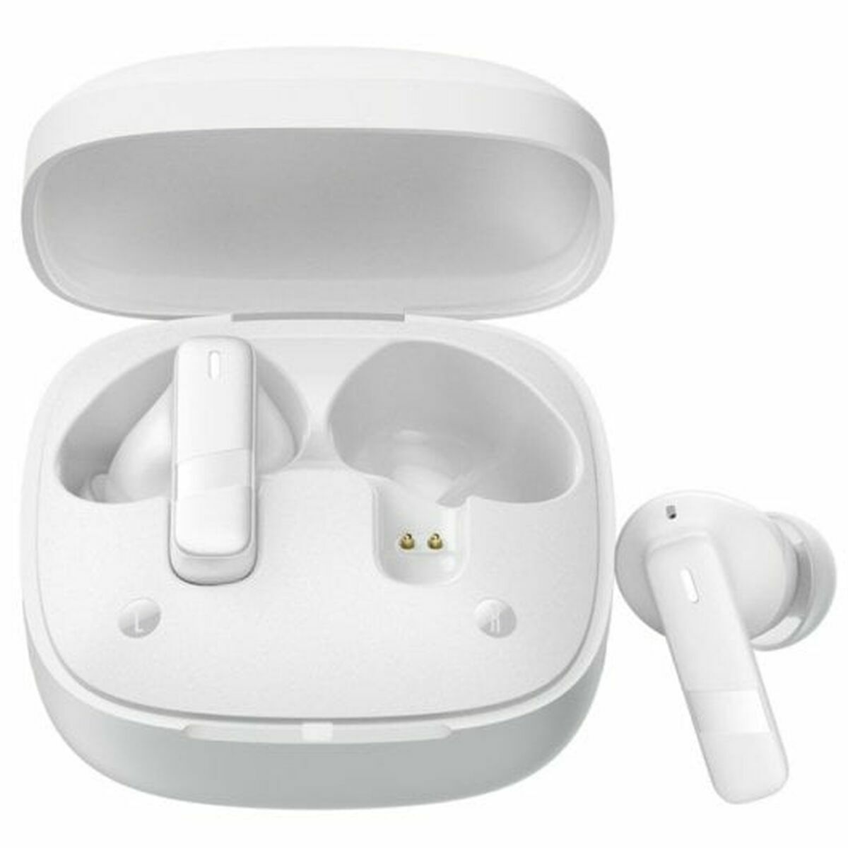 Headphones with Microphone Baseus A00069700223-00 White