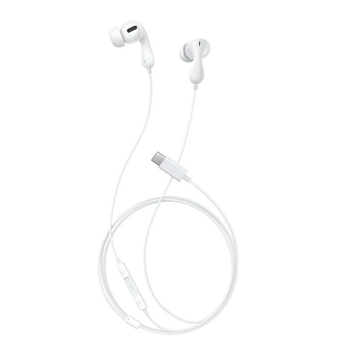 Headphones with Microphone Baseus Encok CZ20 White Black