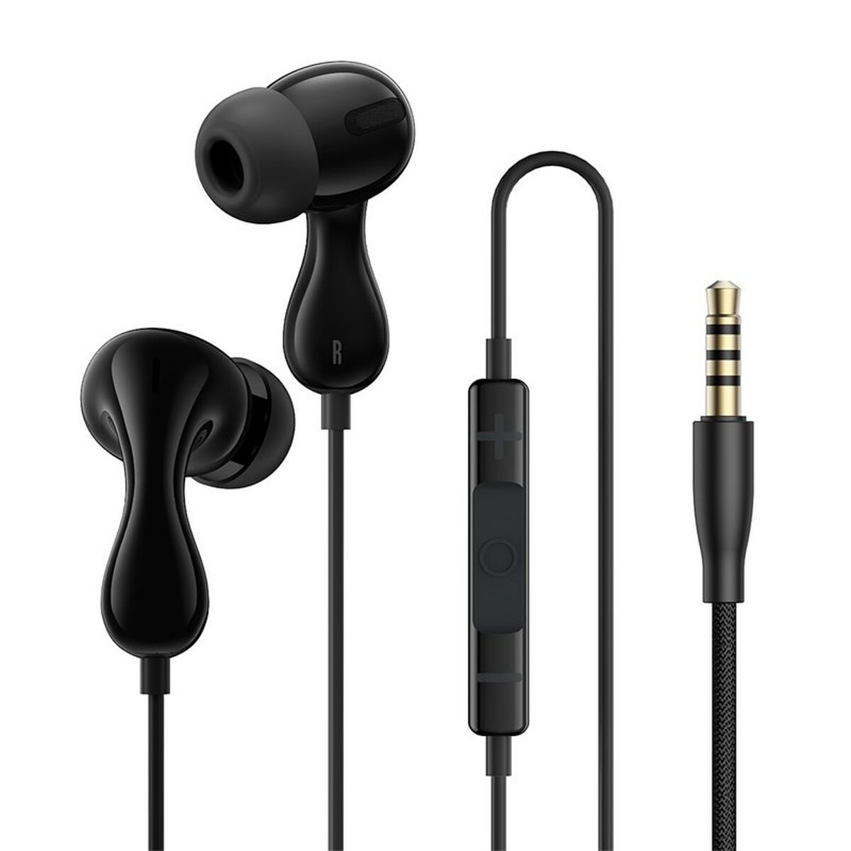 Headphones with Microphone Baseus Encok HZ20 Black