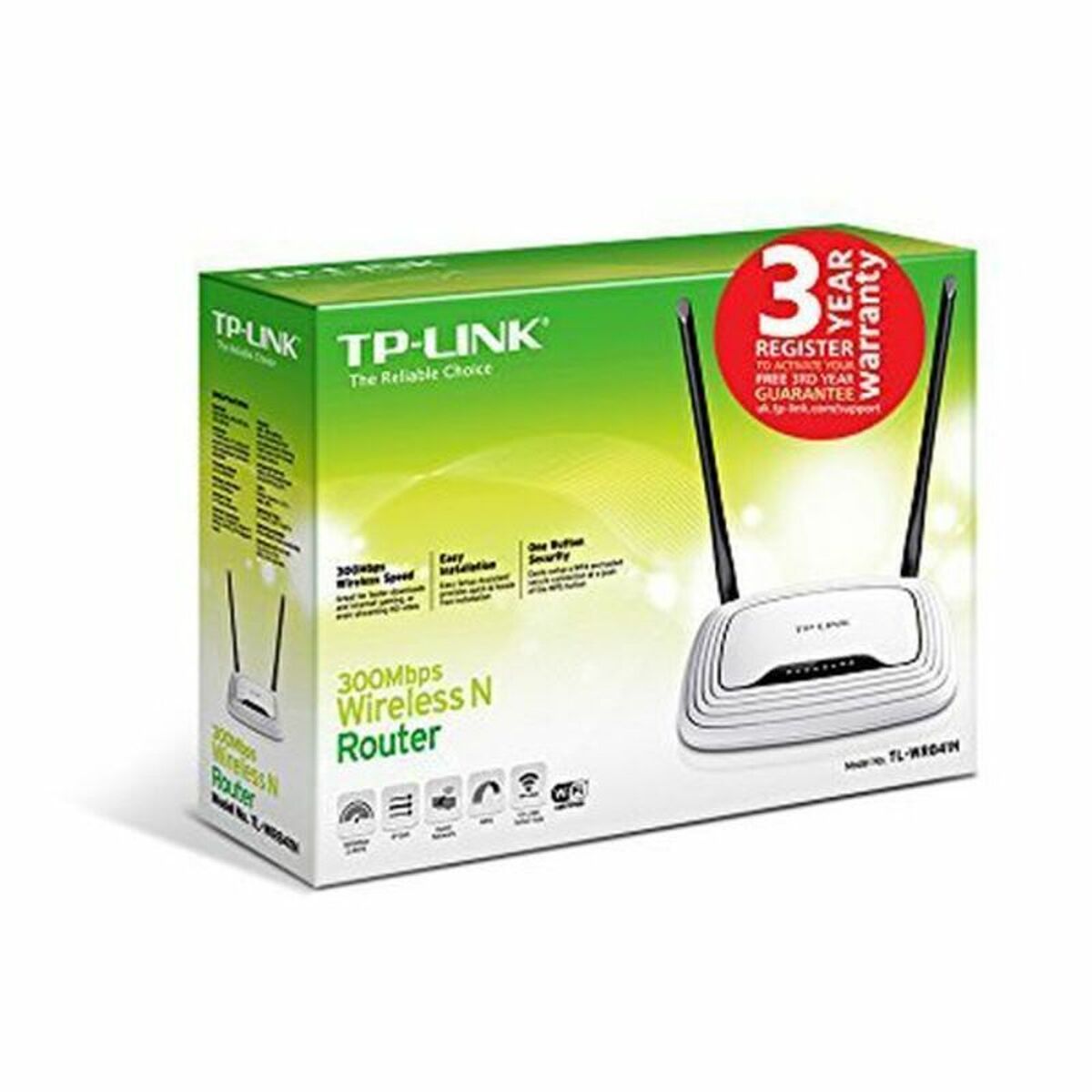Wireless Modem TP-Link TL-WR841N WIFI 5 dBi White