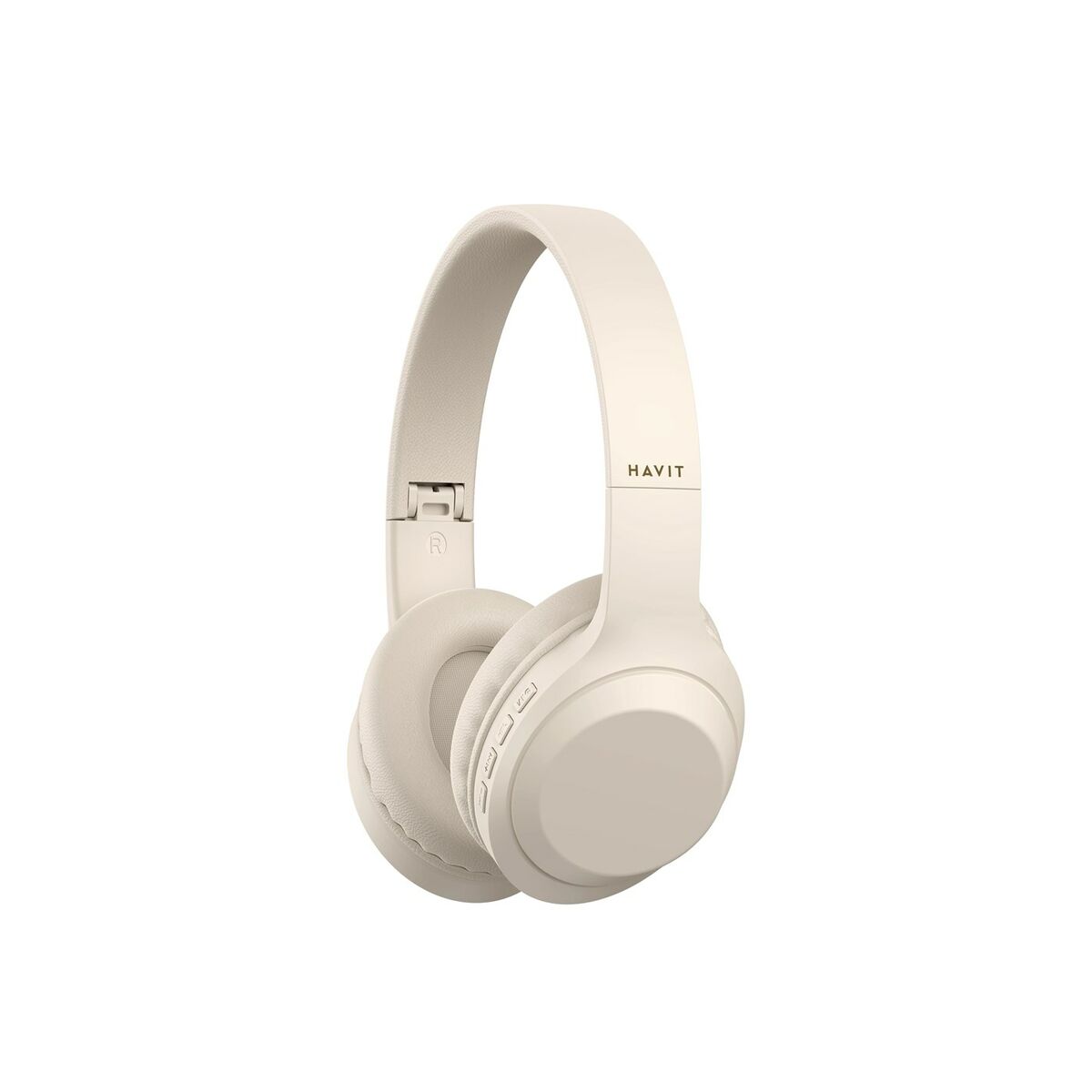 Bluetooth Headband Headphones Havit H628BT Beige