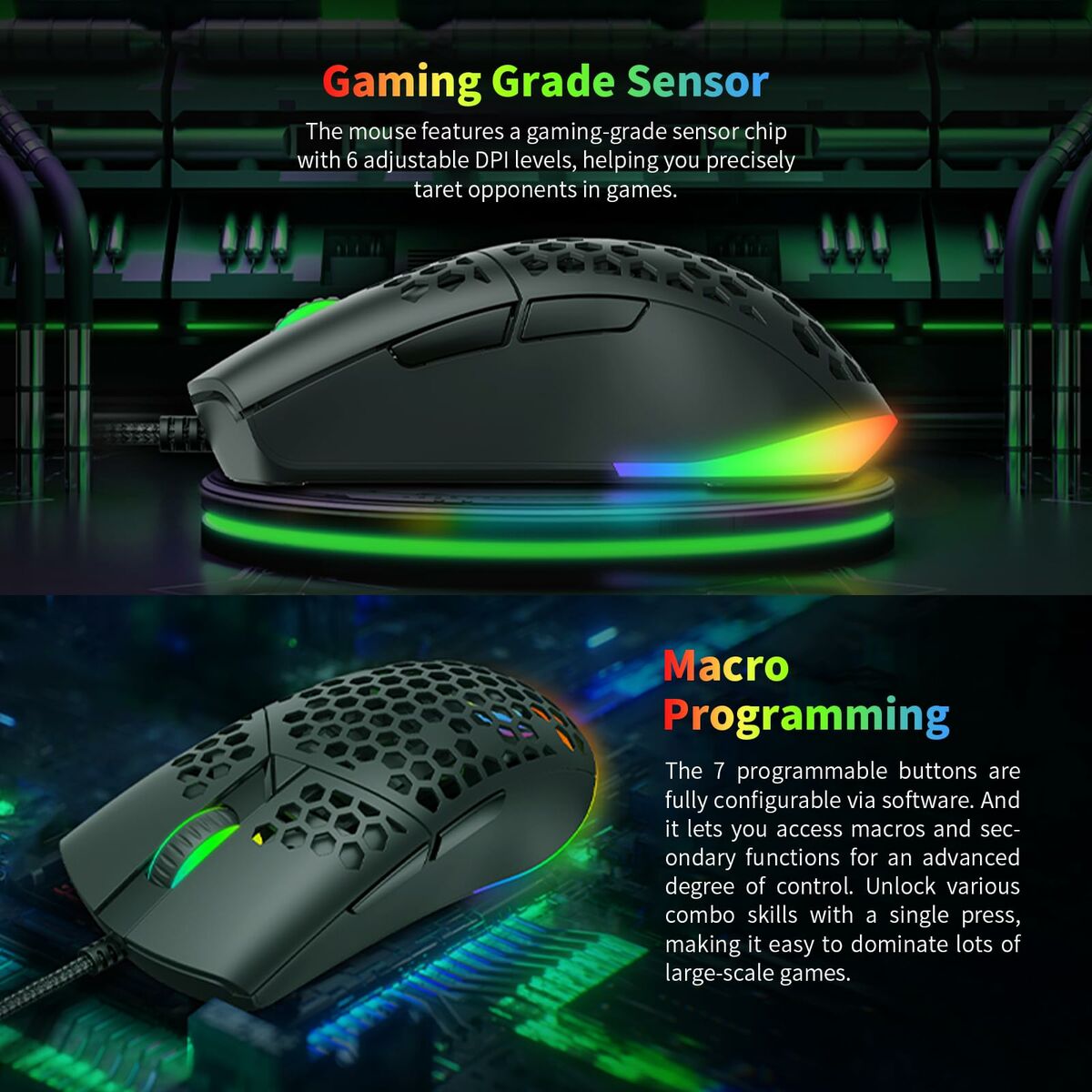 Gaming Mouse Havit MS1036 Black