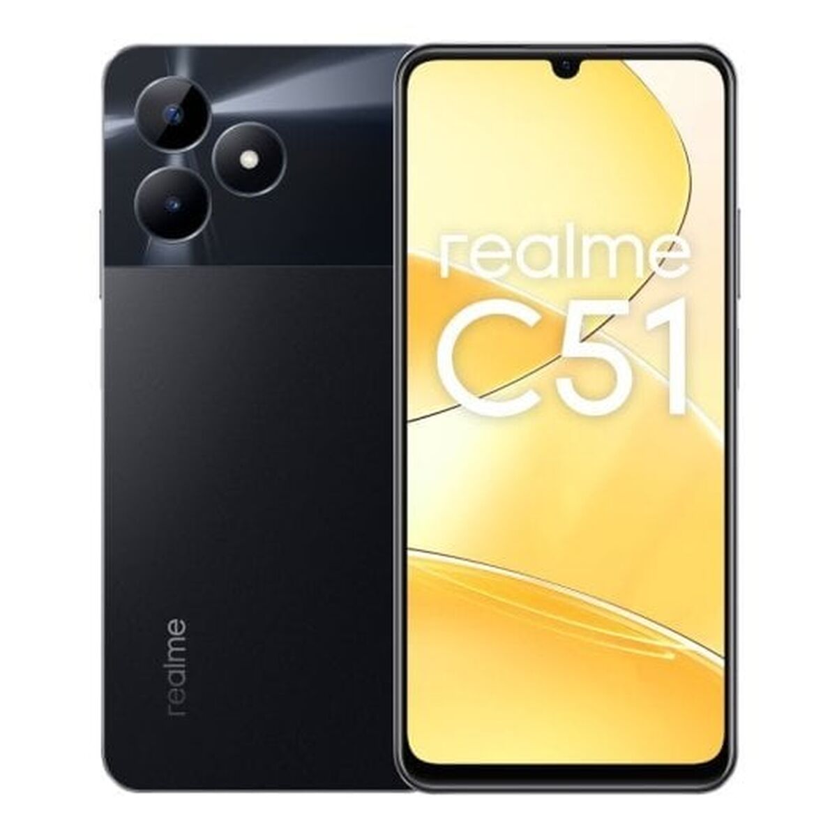 Smartphone Realme C51 6,7" Octa Core 6 GB RAM 256 GB Black