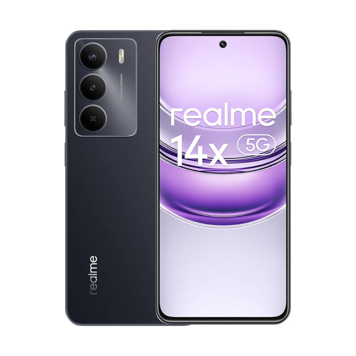 Smartphone Realme 14X 5G Octa Core 8 GB RAM 256 GB Black 6,67"
