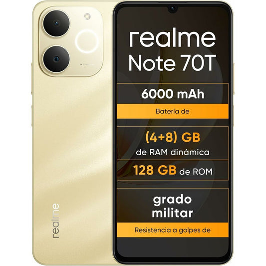 Smartphone Realme NOTE 70T 6,74" Unisoc 4 GB RAM 128 GB Golden