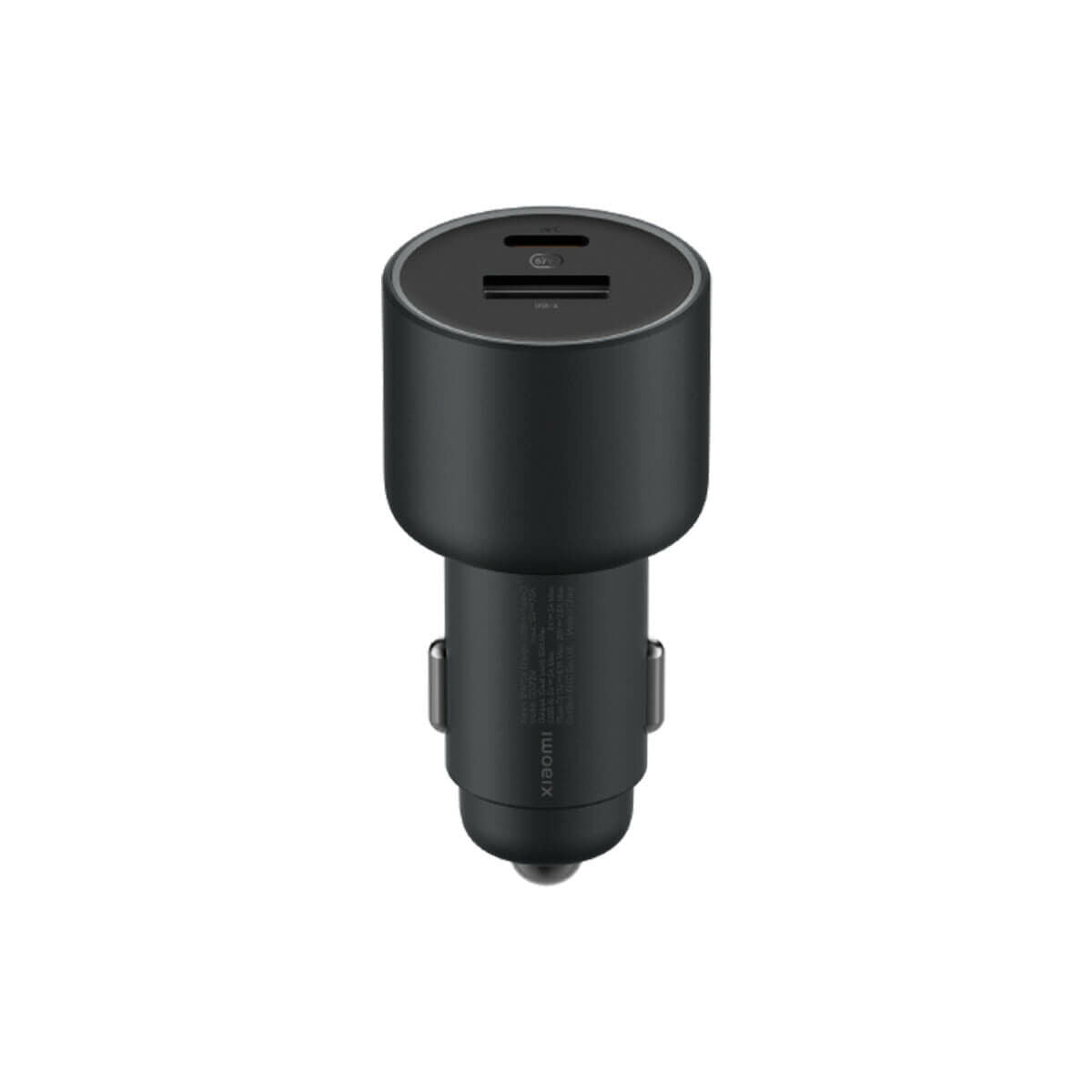 Universal USB Car Charger + USB-C Cable Xiaomi BHR6814GL Black 55 W